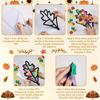 DIY autumn wreath craft kit, autumn decoration supplies, suitable for autumn, Thanksgiving and Christmas creative gifts