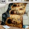 2025 New Style Retro Marine Nautical Chart Compass 3D Blanket,Soft Throw Blanket for Home Bedroom Bed Sofa Travel Office Cover
