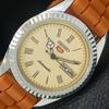 JAPAN VINTAGE REFURBISHED SEIKO 5 AUTOMATIC ROMAN FIGURE MENS WATCH A442041-1