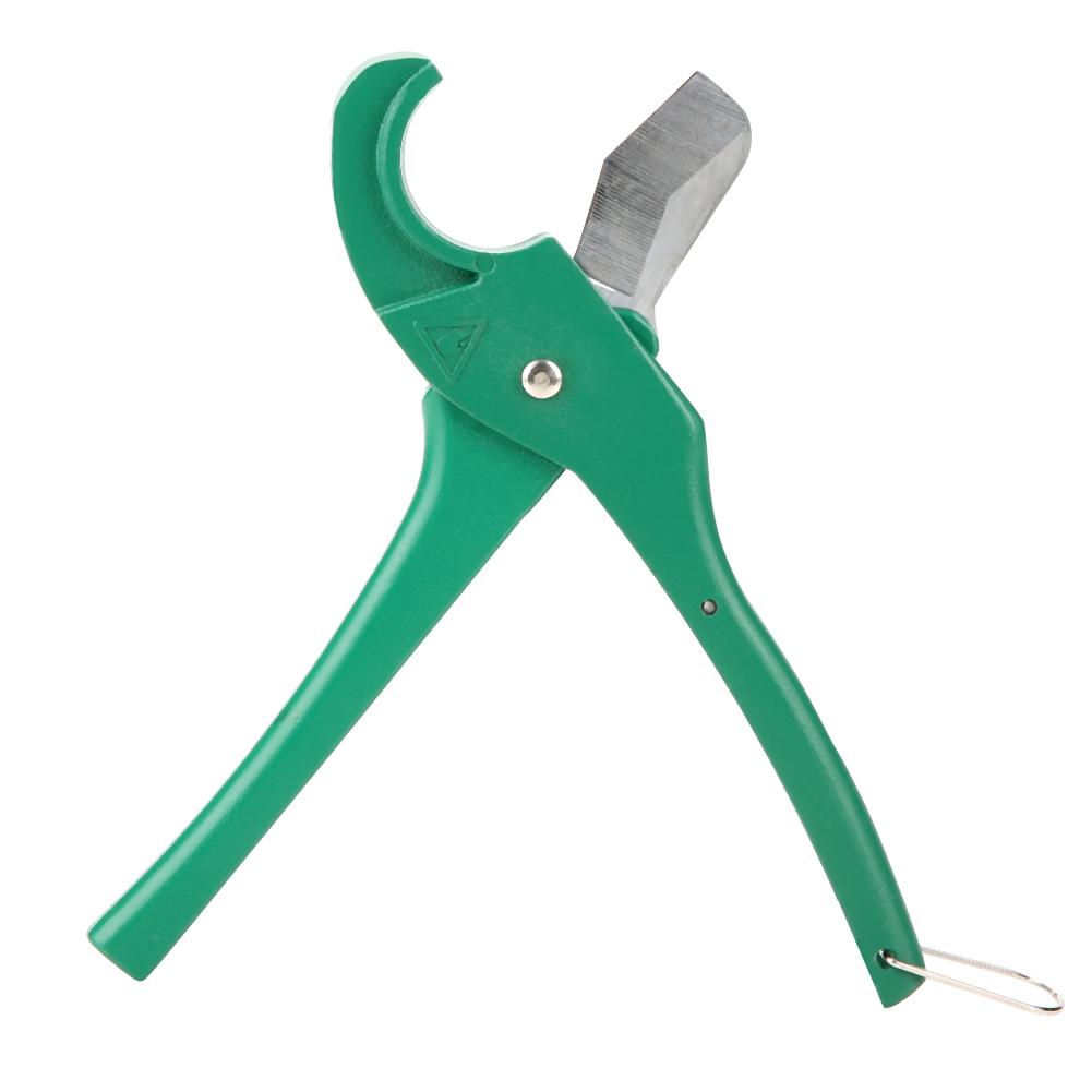 PVC Pipe Cutter Aluminium Alloy Body Ratchet Scissors Tube Cutting Hand Tool