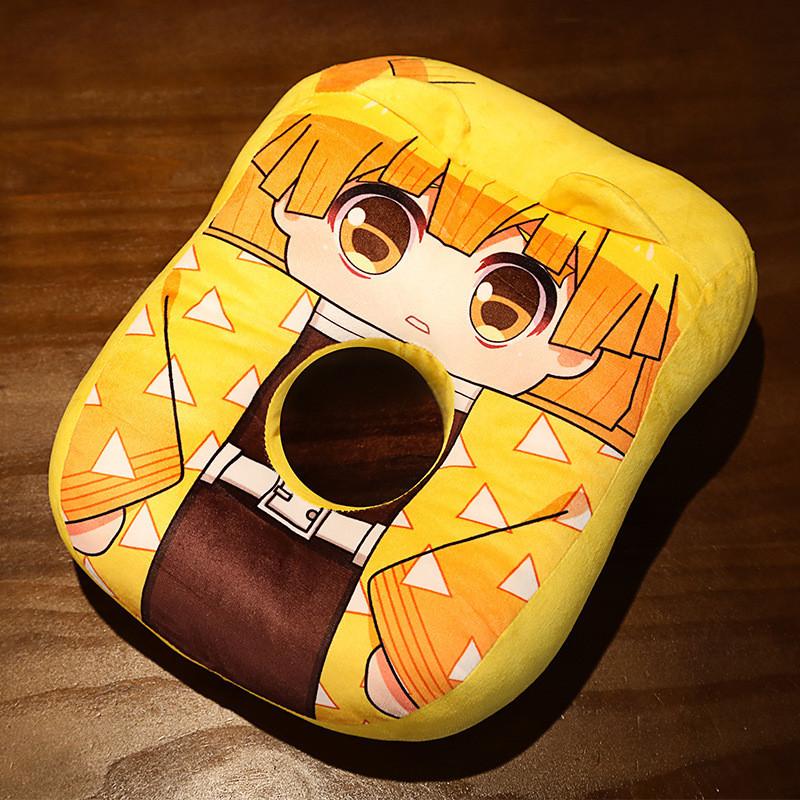 Plush Pillow Tanjiro Pillow Zenitsu Nap Pillow Second Dimension Anime Peripherals Best Gift