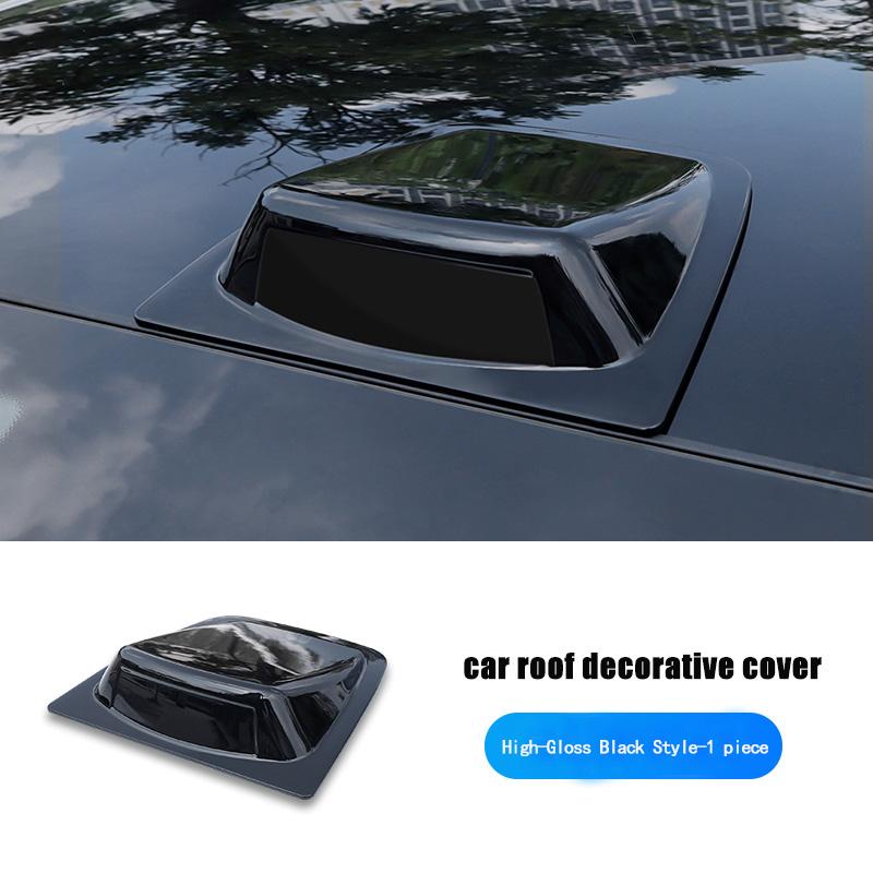 

Universal Car Exterior Decoration Cover, Abs Waterproof High Temperature Resistant Roof Protector, Vehicle Exterior Modification чёрный