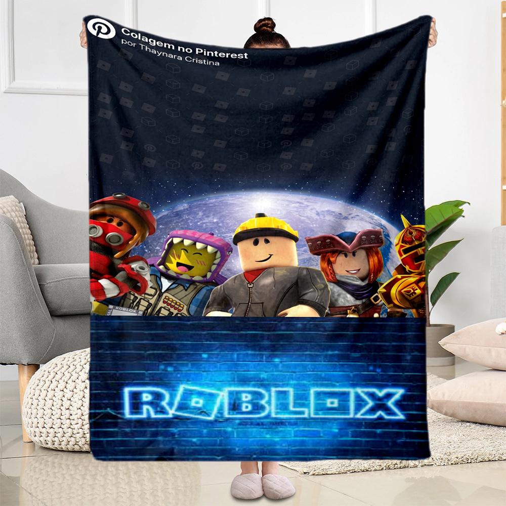 Roblox 392 Blanket Warmthful Decor Great for Sofa Bedding Bed Four Seasons Multipurpose Warmthful Decor Birthday Christmas Gift Blanket