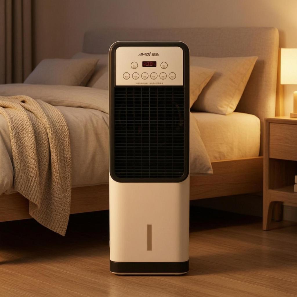 Oscillating Air Chiller with Heater | Builtin Timer, waterbased Remote Control, for