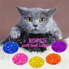 20Pcs Silicone Soft Cat Fingernail Cover Cat Paw Claw Pet Nail Protector Cat Fingernail Cover Glue