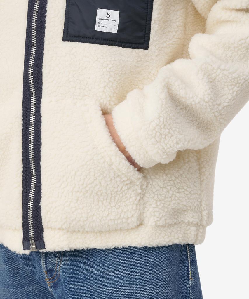 Department Five Asher Zipper Jacket - Cream / Uc5132Tf0219012