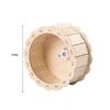 Hamster Wooden Running Wheel Treadmill Cage Accessories Exercise Wheel for Dwarf Hamster Syrian Hamster Rat Guinea Pig Kitten