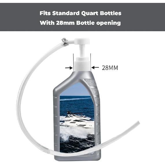 Boat Lower Unit Gear Lube Oil Pump Compatible With Mercury Yamaha Honda Suzuki Evinrude Marine Outboard And MerCruiser OMC Outdrive