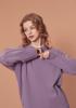 Blond Nine Round Knit Sweater_Purple