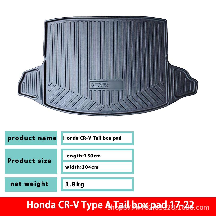 Eco-Friendly TPE Trunk Mat for Honda CR-V Gasoline - Wear-Resistant & Waterproof Interior Upgrade