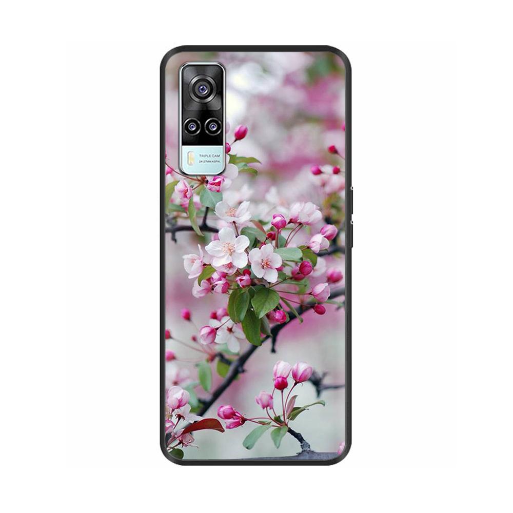 Für Vivo Y33 V2057 Hülle Silikon Weiches TPU Handy Rückabdeckung für Vivo Y33 4G Hülle für vivoY33 Y 33 2021 Coque Fundas Para Bumper