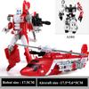 Haizhixing 5 IN 1 Transformation Robot Car Toys Anime Devastator Aircraft Tank Model KO Boys Truck Collection Kid Adult Gift