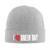 Green Days Dookie Knitted Caps WoUnisexs Unisexs Beanie Autumn Winter Casual Hats Acrylic Band Saviors Music Warm Caps