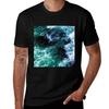 Blue Ocean Summer Beach Waves TShirt Basic Casual Wear Short Sleeve Top