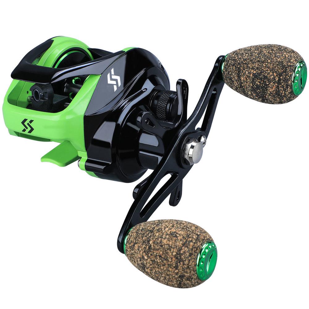 Bobine per baitcaster, 9 + 1BB, bobina in alluminio Italia
