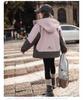 Girls' Fleece-Lined 3-in-1 Detachable Windbreaker Jacket, 2024 Autumn/Winter Style, Big Child Outdoor Thickened Coat.
