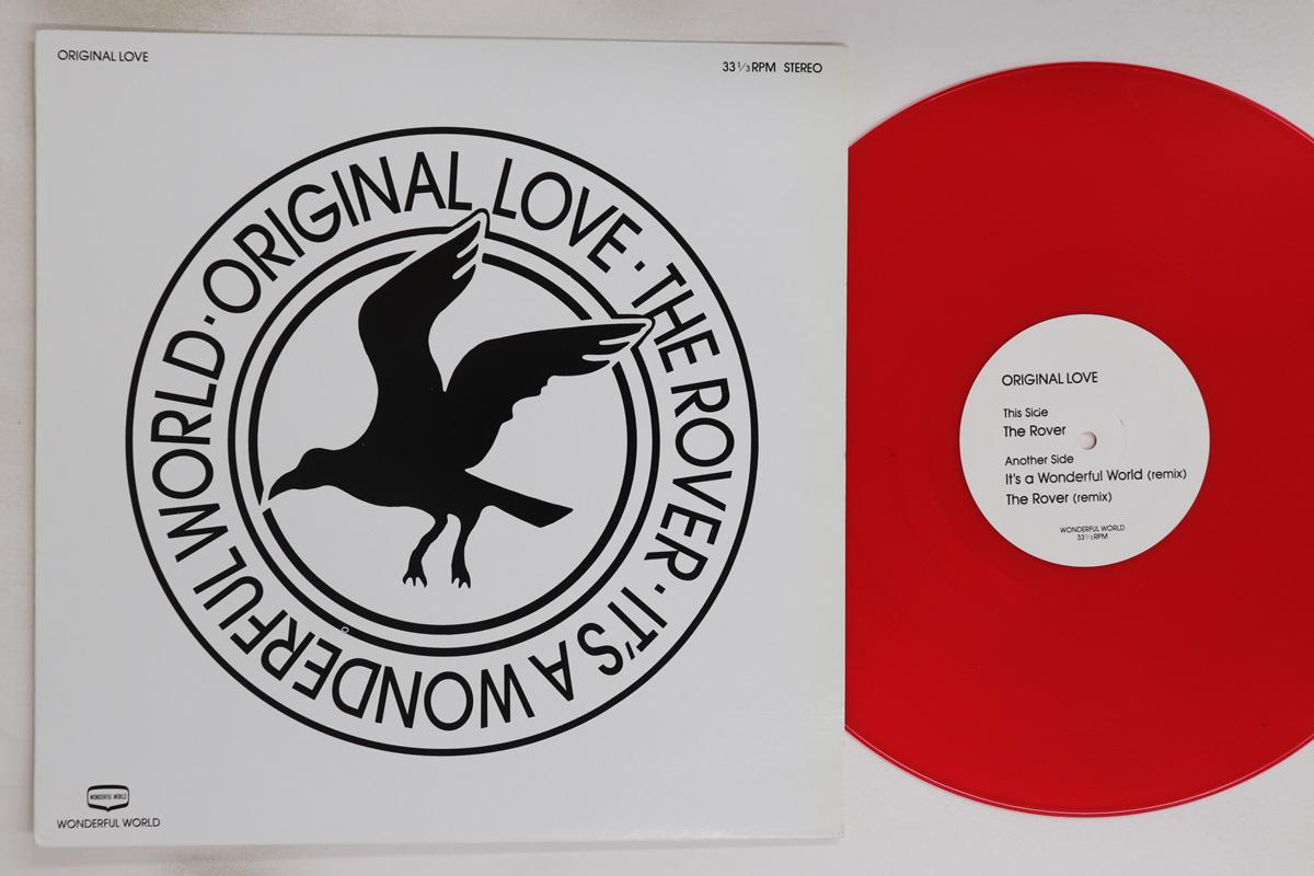 

12-дюймовая пластинка ORIGINAL LOVE - Rover / It s A Wonderful World S29470 WONDERFUL WORLD 1994 Япония Японская поп/рок Б/У