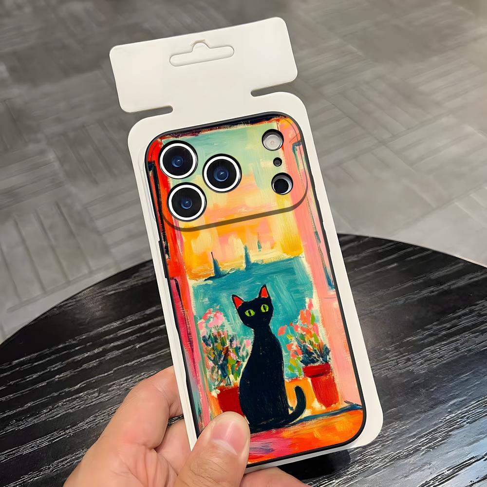 Henri Matisse Art Painting Phone Case For IPhone 17 Air 16 E Pro Max 15 14 13 Mini 12 Pro 11 Max Plus Black Soft Shell