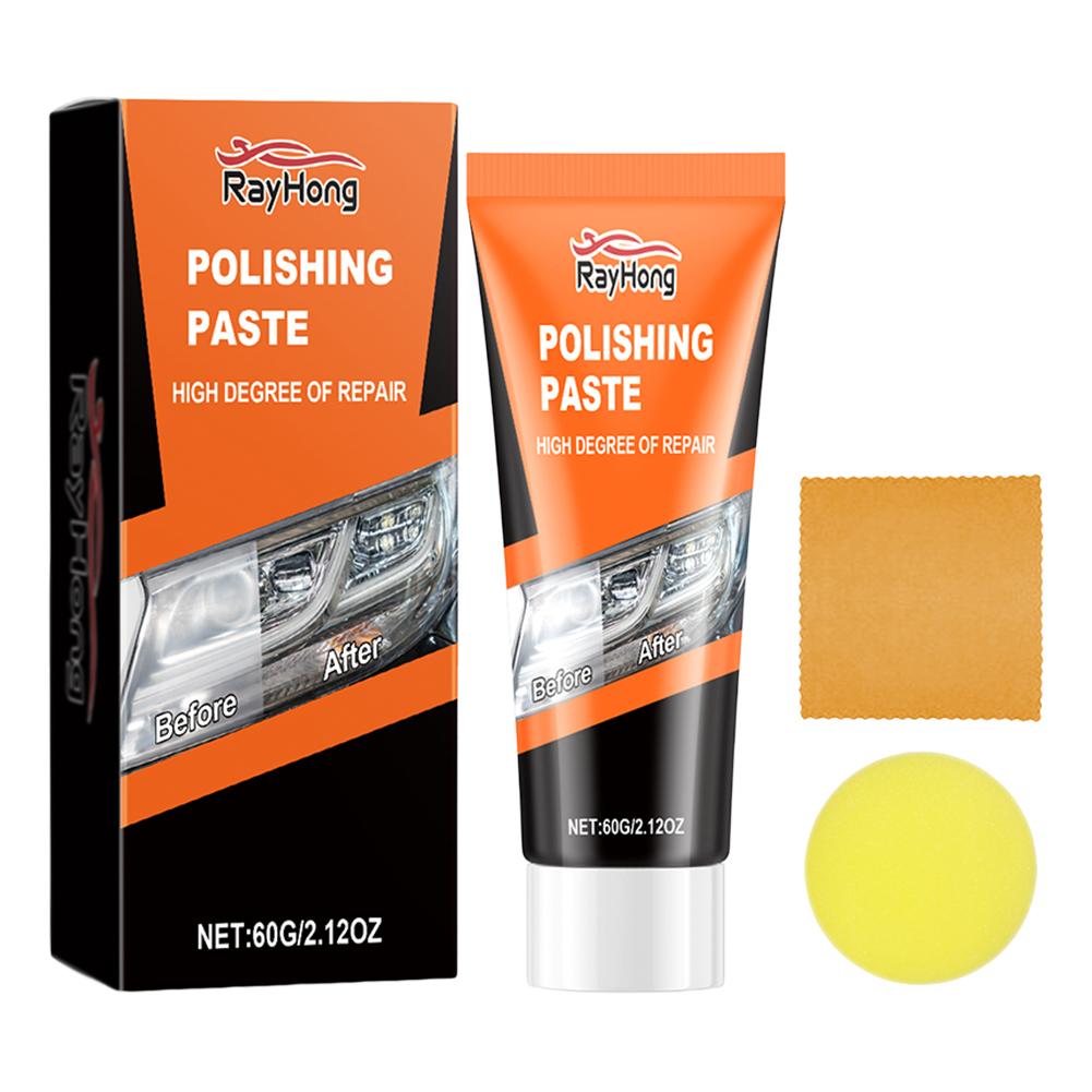 Car Headlight Restoration Polishing Kits Headlamp Repair Cleaning Paste Scratch Remove Refurbish Tool Car Lamp Lens Polish Paste