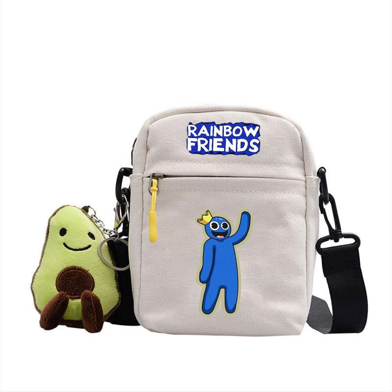 Cute Roblox Rainbow Friends Shoulder Bag For Kids Lightweight And Durable