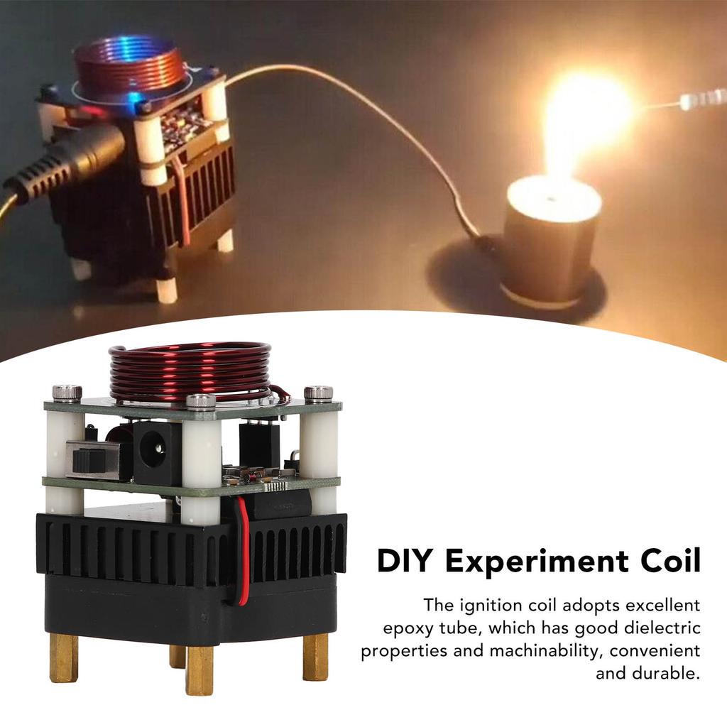 High Frequency Coil Plasma Arc Experimental Coil Set for Electronic Flame Demonstration 48V DC