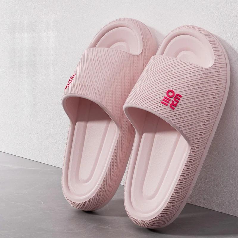 Bestellen Sie eine Nummer größer, modische Sommer-Paar-rutschfeste flache Pantoletten, geschmeidige, weiche, gemütliche Strandsandalen, Herren-Hausschuhe, Damen, lässige Flip-Flops für zu Hause