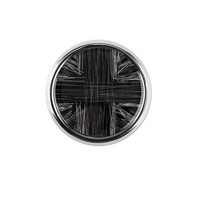 3D Metal Car Front Grille Emblem Badge Sticker For MINI JOHN Cooper S Works JCW R56 R60 R61 F50 F54 F55 F56 F60 Auto Accessories
