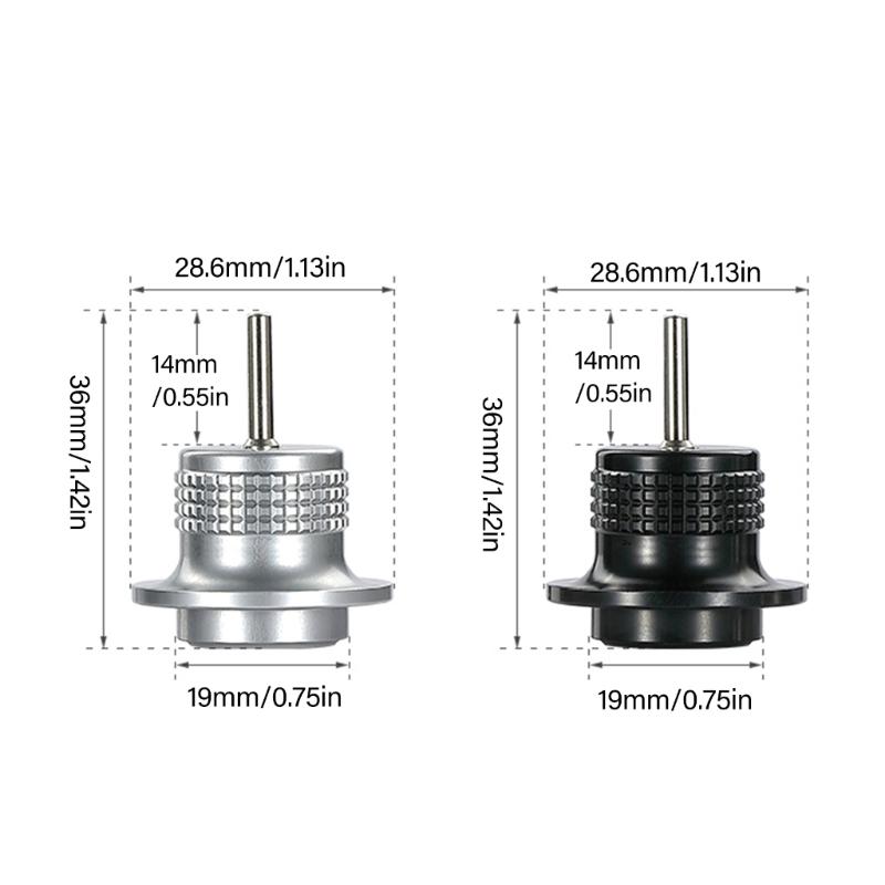Quick Filling Fuels Transfer Adapter Spring Valves Lighter Refills Torches Gas Nozzle Aluminum Alloy Texture for Gas