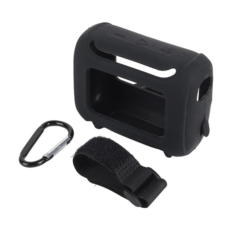 Silicone Protective Case With Carrying Strap For GO 5 Portable Speaker Shockproof And Dirt Resistant Cover