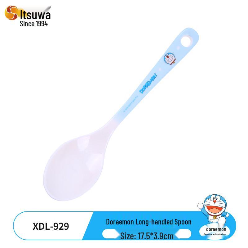 WUHE Kids Melamine Bowl & Long Handle Spoon Set (10-pack)