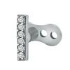 Stainless Steel Dermal Anchors Base Hypoallergenical Body Piercing Jewelry Fashionable Accessory for Sensitive Skin