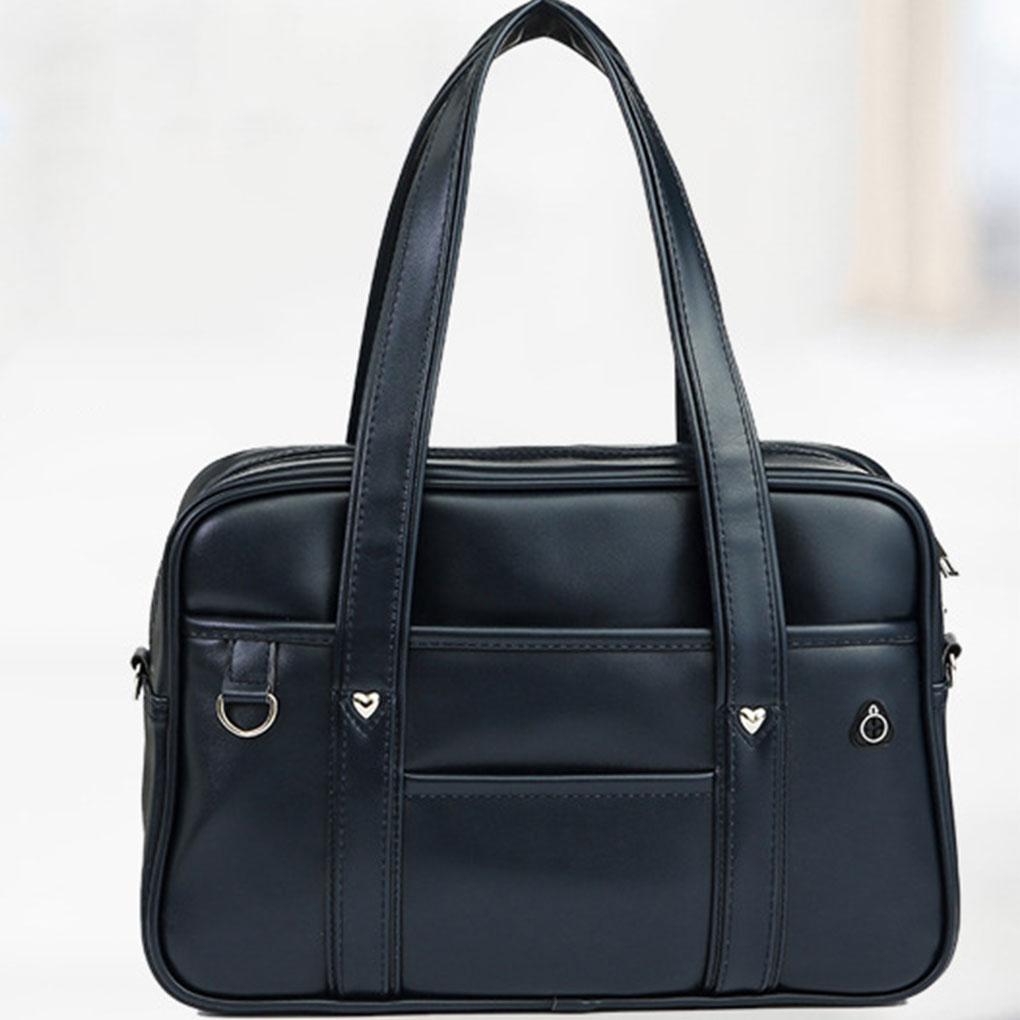 Japanische PU-Leder Umhängetasche für Schule und Alltag Japanische lässige PU-Umhängetasche Arbeit