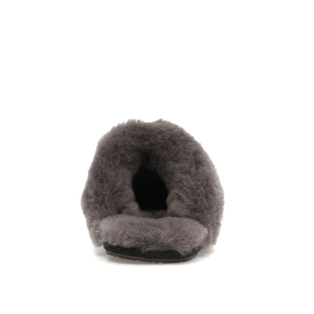 UGG Women's Scuffette II Black Grey Slippers 1106872-BCGR