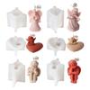 Silicone Mold 3D Angel Candle Molds Handmade DIY Soap Baking Molds Home Decors