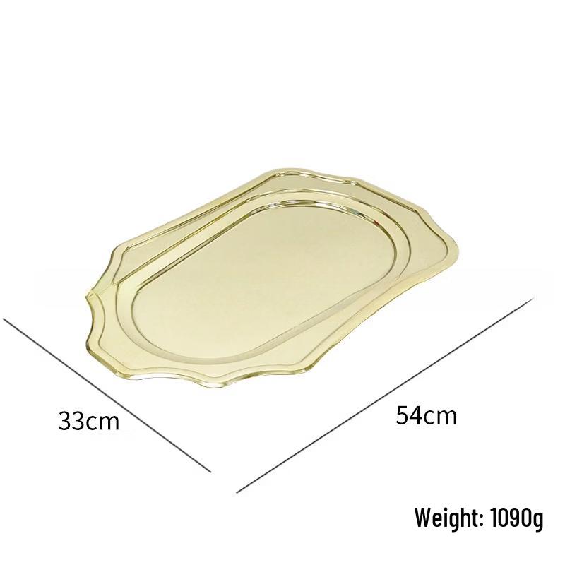 Handun WZ-B Japanese Style Stainless Steel Serving Plate