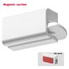 ABS Magnetischer Zahnpasta-Quetscher Manuell Wandmontiert Fauler Zahnpasta-Clip zum Auspressen Rollender Langlebiger Zahnpasta-Halter