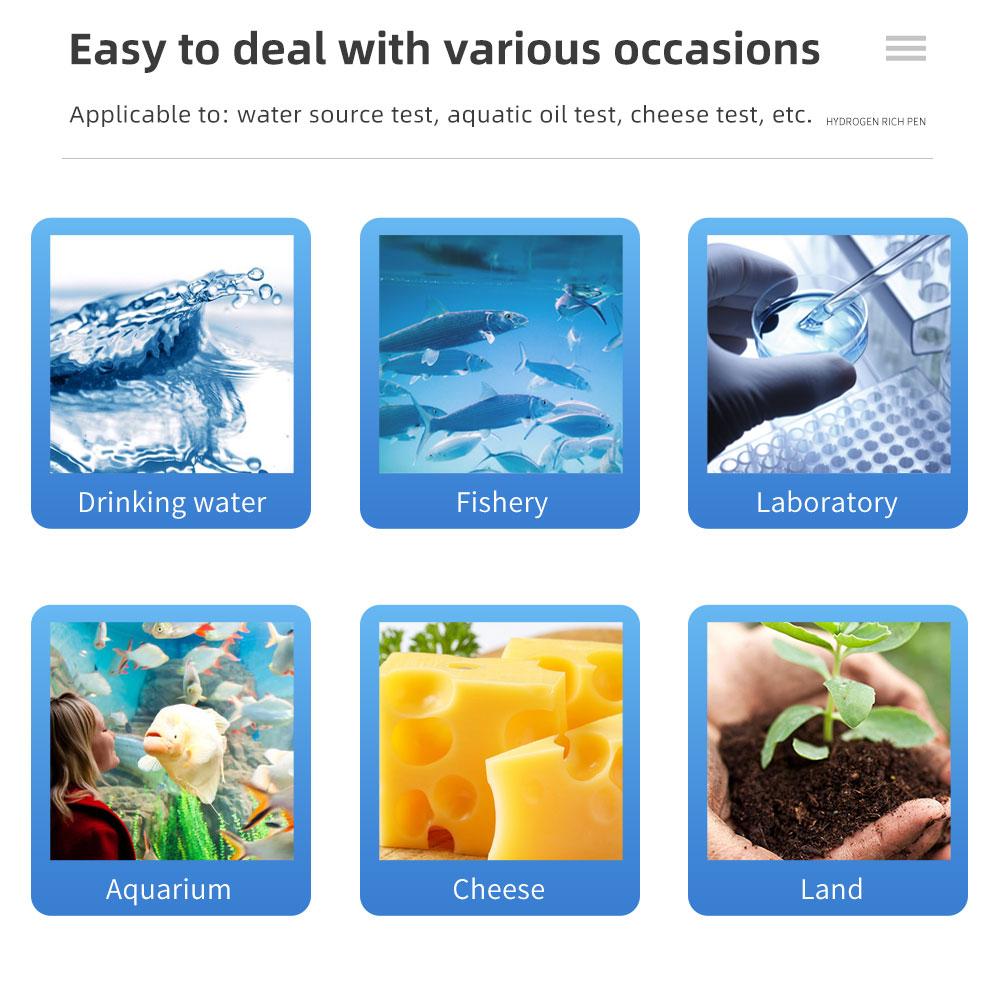 PH-98108 pH-Meter Scharfe Glaselektrode Messbereich 0,00 bis 14,00 pH für Wasser Lebensmittel Käse Milch Boden pH-Test 40% Rabatt