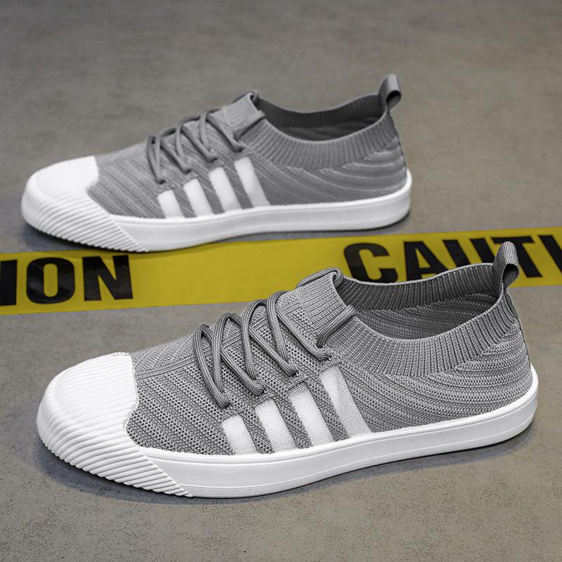 Sneakers da Uomo Scarpe Casual Skateboarding Uomo Piatti Marca Moda Scarpe di Tela Traspiranti Antiscivolo Guida Tennis Scarpe Sportive