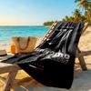 Juventus Customize Your Name Beach Towel Super Soft & Absorbent Suitable for Swimming Gym Camping Yoga Vacation