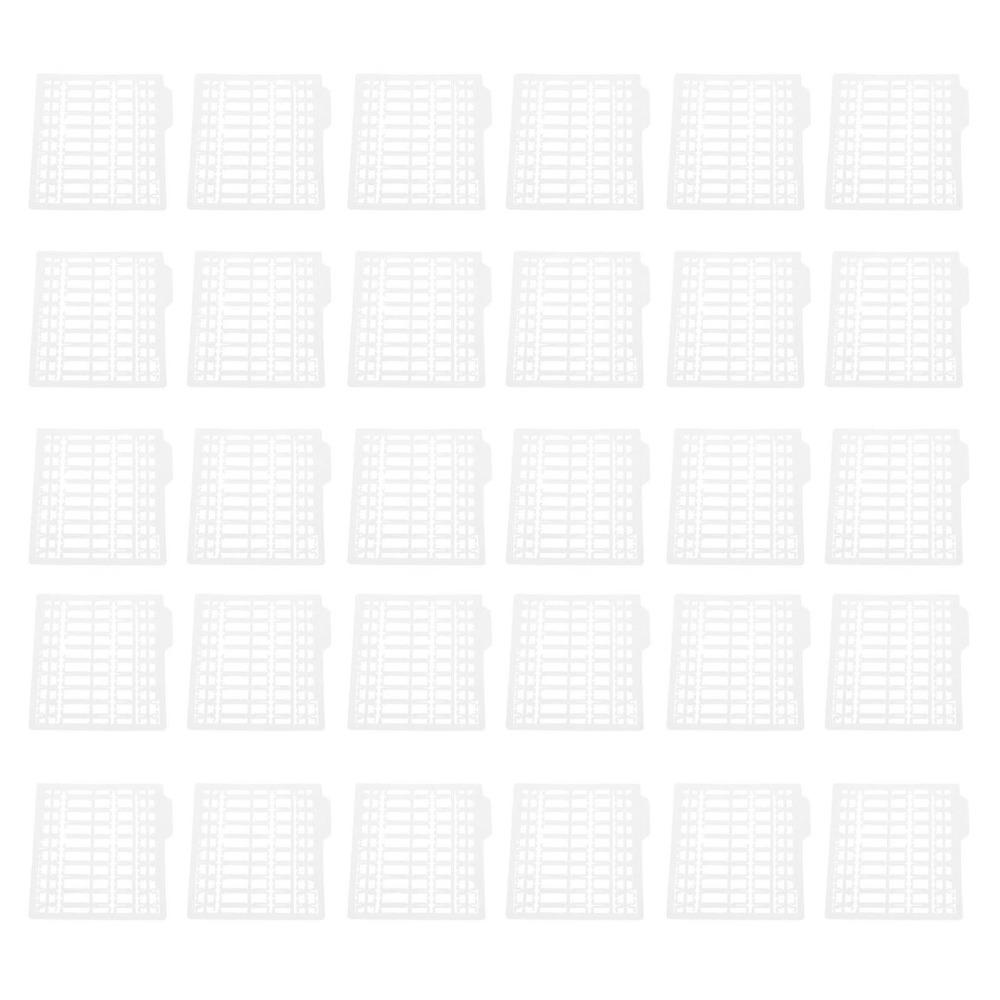 

30 Sheets Lightweight Carp Fishing Bait Stoppers Plastic Bait Stoppers Boat Fishing