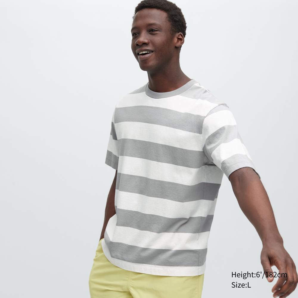 

UNIQLO Oversize Stripe T5 Часть широкая