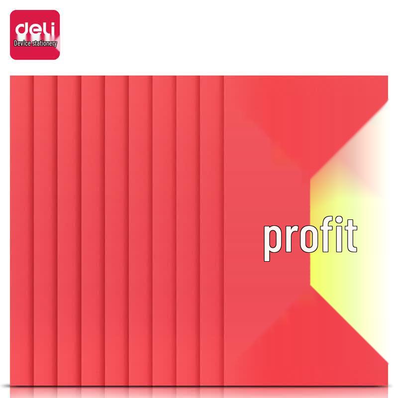 Deli Lucky Red Envelopes (10-pack)