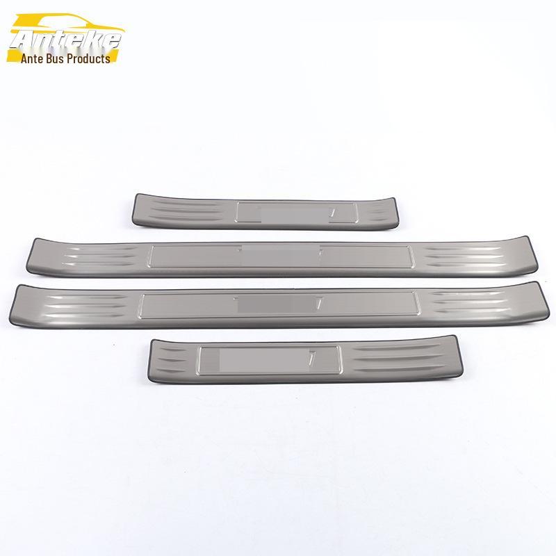 Zotye T700 Stainless Steel Welcome Pedal Trim - Anti-Scratch Sill Strips Accessories