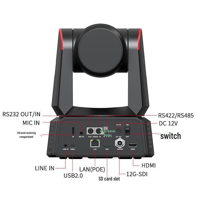 Huachang Vision HC-K535 4K AI Tracking Video Conference Camera (CN version)