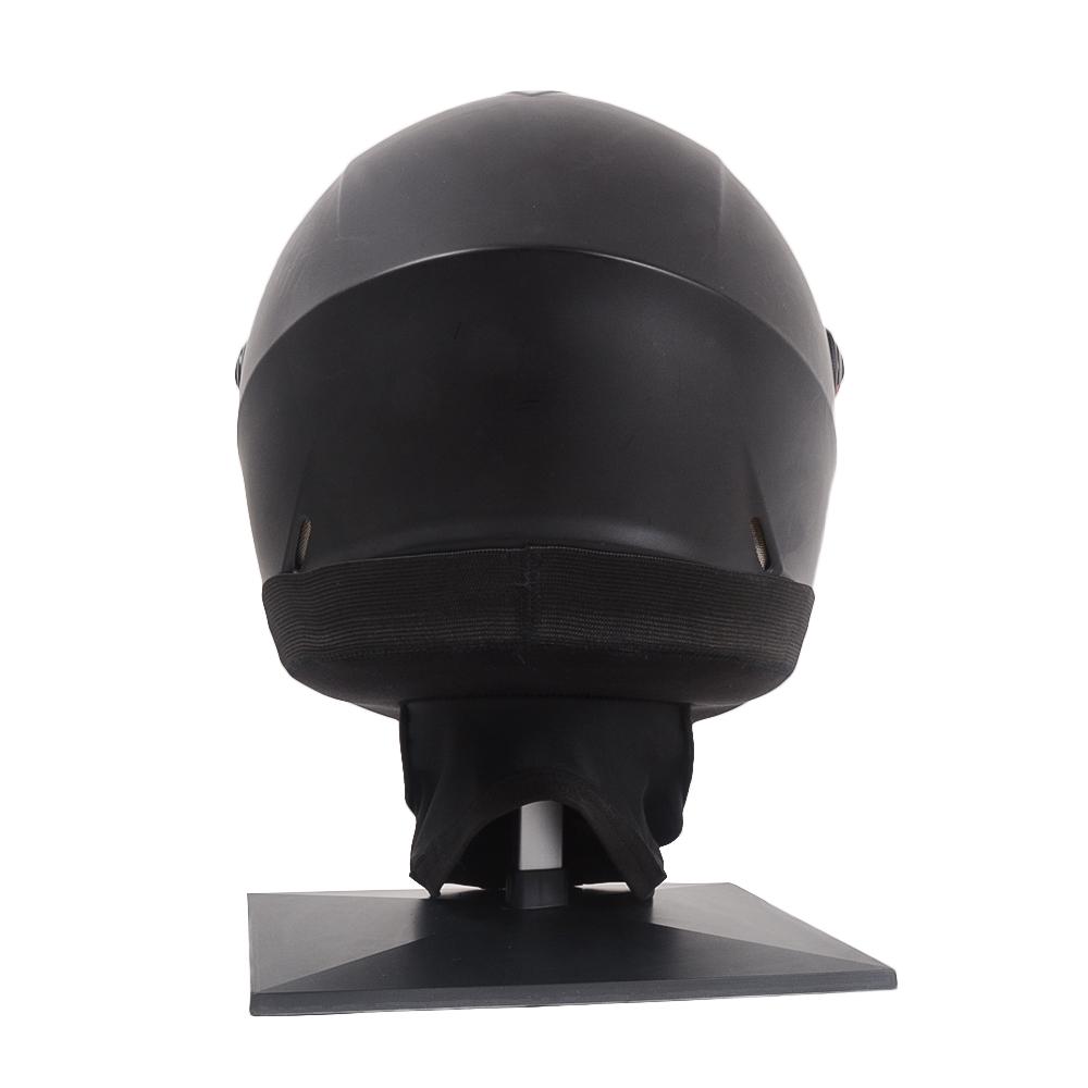 Universeller Motorradhelm Kinnriemen Reißverschluss Hinten Mit Ultra-Hartkleber Winddicht Geräuschdicht Schwarz 1 Stück Isolierung Hält Wärmer