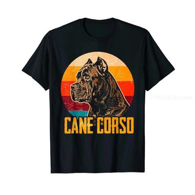 100% Cotton Vintage Cane Corso Lover Italian Dog Pet Cane Corso T-Shirt MEN WOMEN UNISEX T Shirts Size S-5XL
