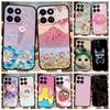 Pour Honor 200 Étui Intelligent Mode de Luxe Peint Étuis Souples Protecteurs en Silicone Pour Honor X7C Coque Arrière Coque de Téléphone Fundas Coque