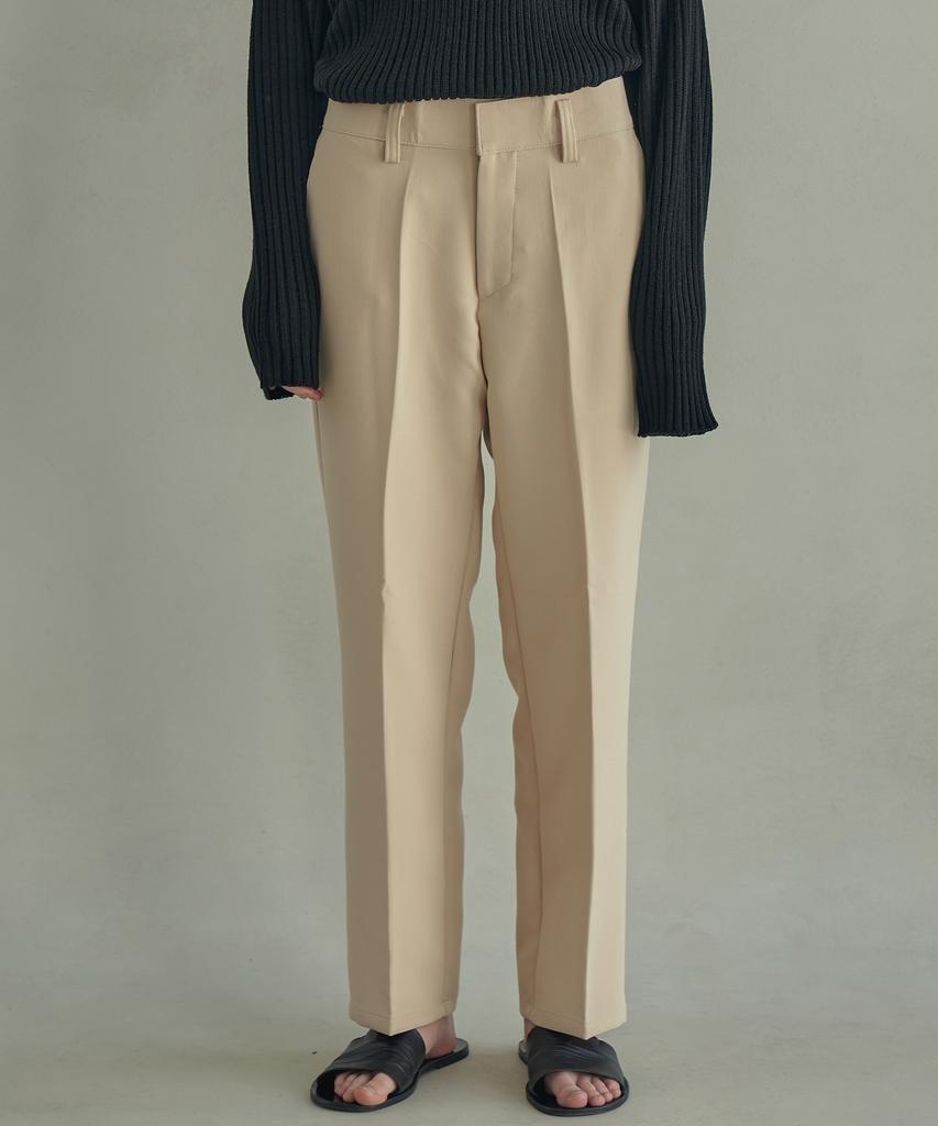 TRIP LE SENS Hi Tapered Slacks_Beige