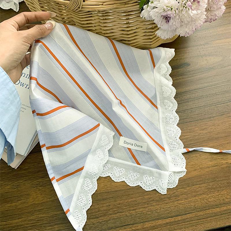 Kvinner Blonder Trekantskjerf Søte Jenter Solskjermingsskjerf Vår Sommer Fransk Strandstil Hårbånd Vintage Kvinne Dame Muslimsk Hijab