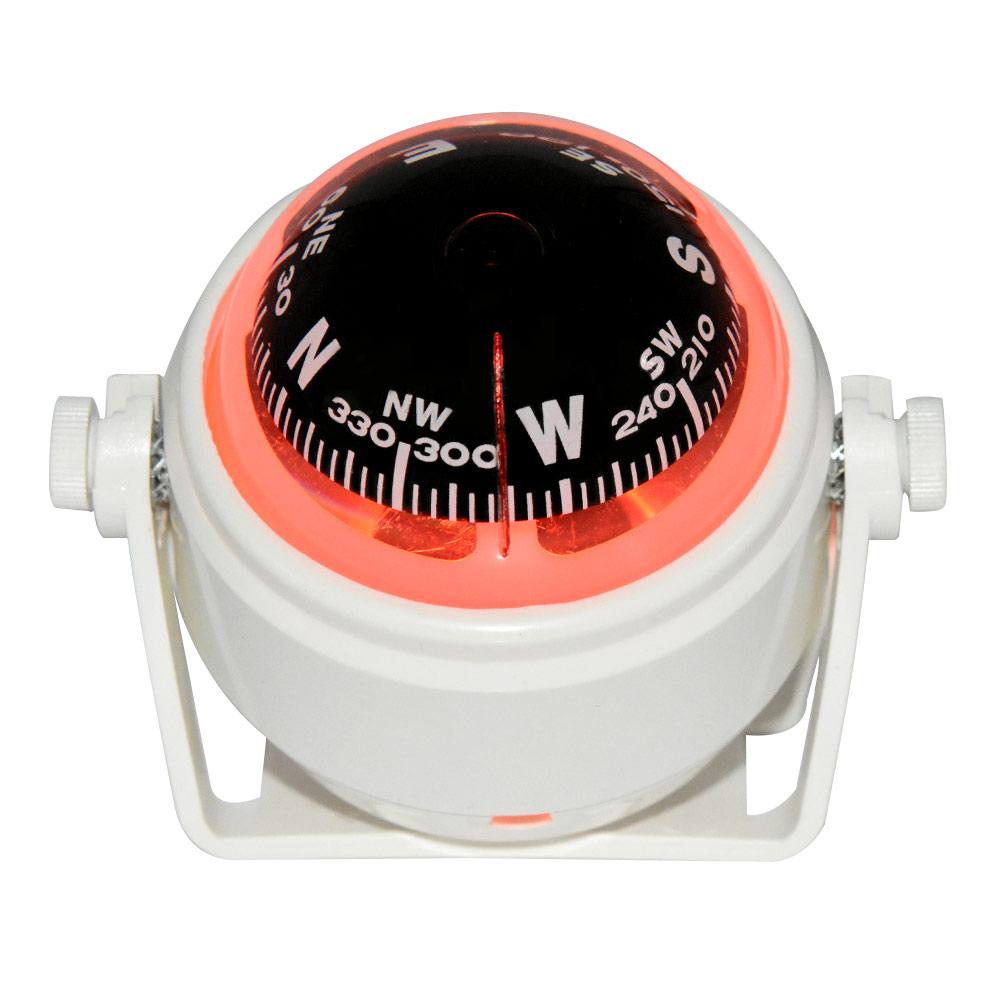 LED Marine Compass for Car Navigation Nautical Magnetic Compas Electronic ABS Portable Ball Compass Vehicle Interior Accessories